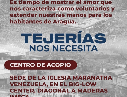 El Evangelio Cambia abre centro de acopio para familias afectadas en Las Tejerías
